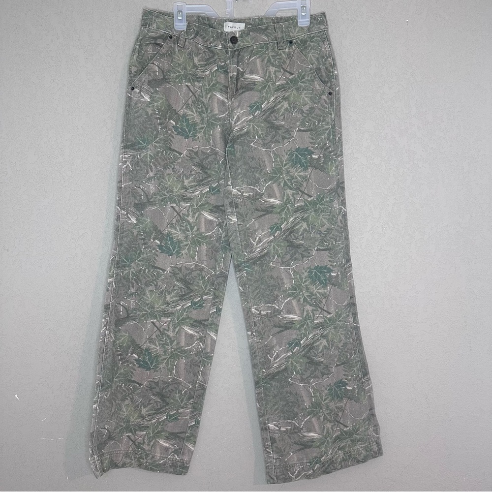 PacSun Tree Camo Low Rise Baggy Pants Women’s Size 28